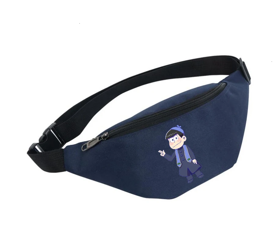 

Waist Bag women Belt Waterproof Chest Handbag Unisex Fanny Pack Ladies Waist Pack Belly Bags For anime Studio Pierrot