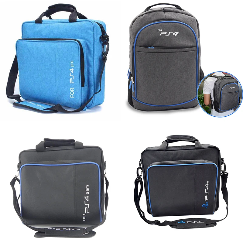 

New Bag Multi-function Bag for PS4 / PS4 PRO Slim Original Size Protective Shoulder Bag Cloth Bag for Playstation 4 Consol