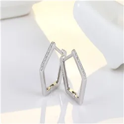 Silver Новые счастливые серьги звездообразные яркие серьги-гвоздики простые серьги - Окраска металла: Silver