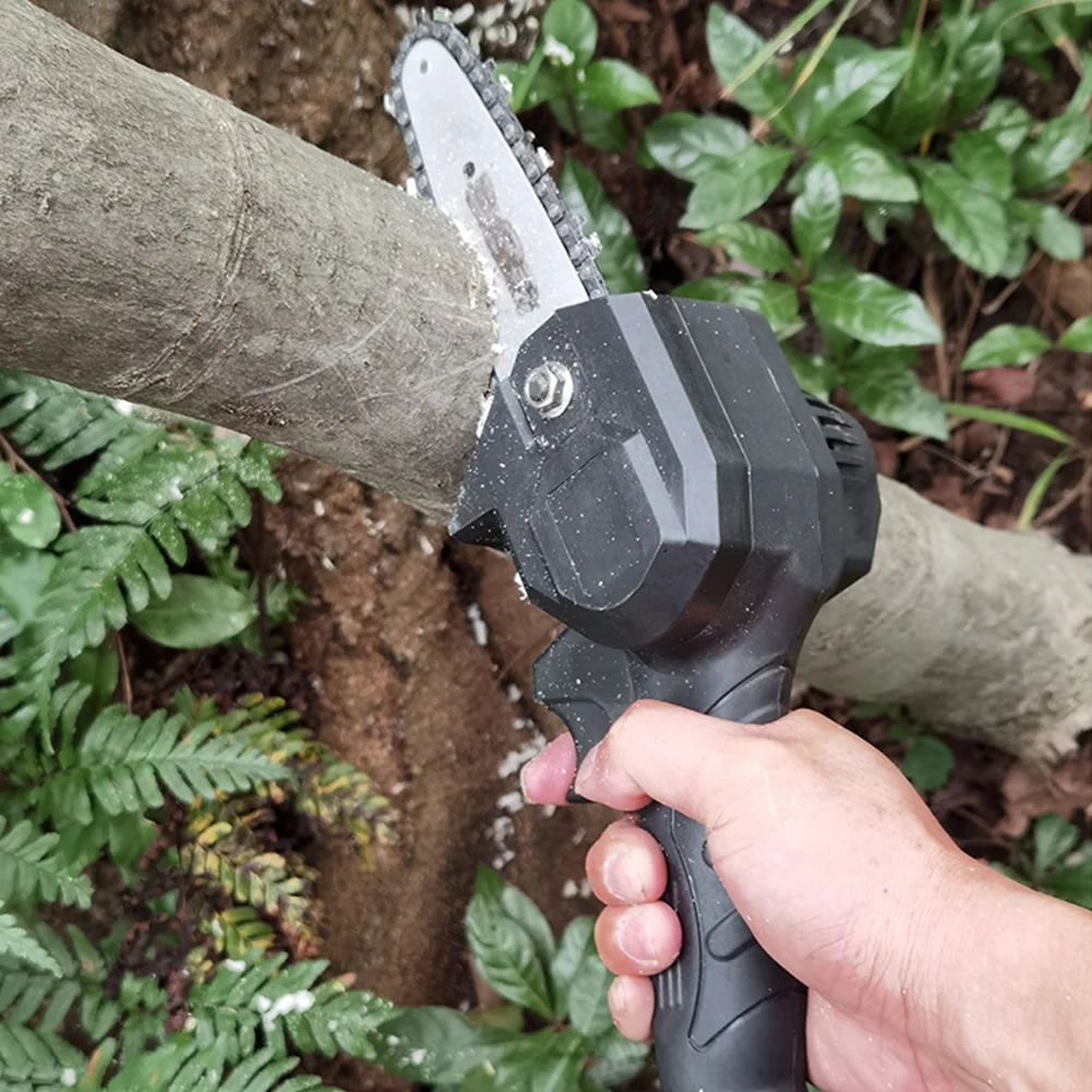 

Portable Electric Pruning Saw Electric Woodworking Electric Saw Garden Logging Mini Electric Chain Saw Tree Branch Wood Cutting
