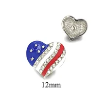 

Elephant Baseball Component 064 Crystal 12mm Metal Snap Button For Bracelet Necklace Interchangeable Jewelry Accessorie Findings