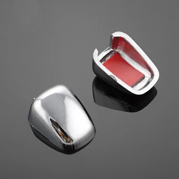 

Shell DIY Wiper Water Spray Nozzle Covers Washer Cap Adhesive Front 2pcs front Car ABS