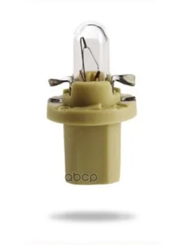

Bax lamp 12 V 1.5 W B8 5D beige NVA CP Narva Art. 17049