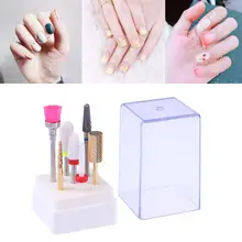 7 шт./компл. кутикулы ногтей сверла профессиональный маникюр педикюр инструменты для похода в спа-салон, маникюрный салон, для домашнего использования, Красота салон(разные цвета