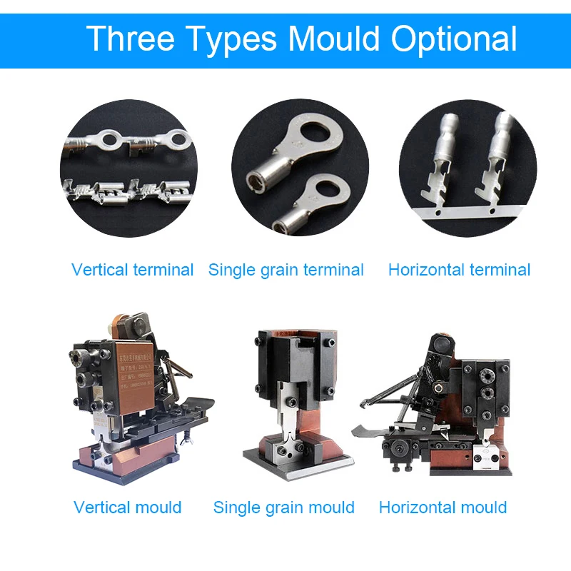 Горизонтальная форма вертикальная форма однозернистая форма и лезвия для терминальной обжимной машины