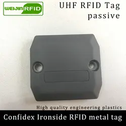 UHF RFID Анти-металлический тег confidex ironside 915 МГц 868 МГц Impinj Monza4QT EPCC1G2 6C прочный АБС смарт-карта пассивные RFID метки