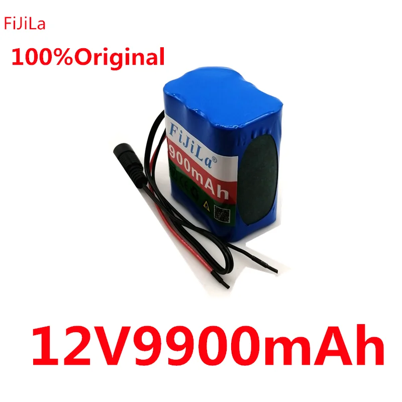 Новинка 100% перезаряжаемые аккумуляторы 12 В 99 А · ч 9900 мА 18650 со стандартной