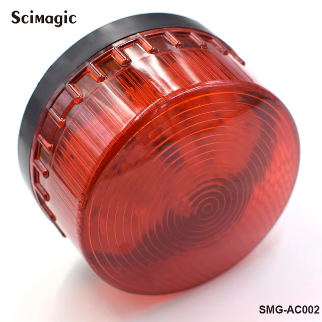 Signal Flashing Light DC12V or 24V LED Security Warning Light For Swing Sliding Gate Opener / Barrier  / Garage Door 4