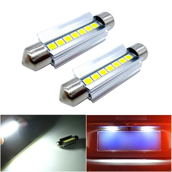 

2x C5W LED Bulb CANBUS Festoon 28mm 31mm 36mm 39mm 41mm C10W Car Interior Lights For VW Polo 6R Jetta MK5 MK6 Sharan Caddy CC