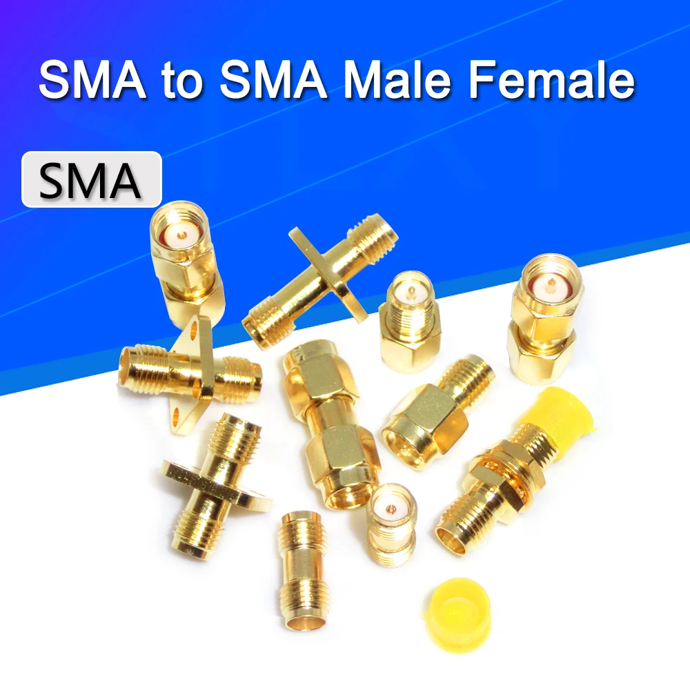 Maxmoral 2 Conectores SMA Hembra A RP SMA Macho, ángulo Recto