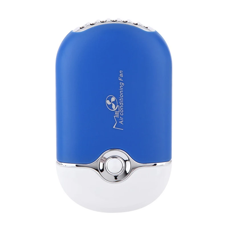 Мини USB вентилятор для ресниц, кондиционер, воздуходувка, клей, привитые ресницы, специальный фен, инструмент для красоты - Цвет: Blue