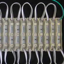 5054 3 светодиодный модуль освещения для знака DC12V водонепроницаемый супер яркий smd СВЕТОДИОДНЫЙ модуль холодный белый розовый синий желтый для билборда