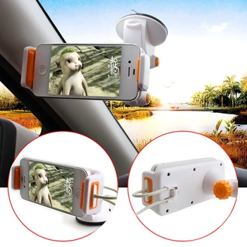 

2-in-1 360 Scalable Car Dashboard Sucker Mount Holder Stand For Smartphone Tablet PC Universal AdjustableTablet Stand Holder