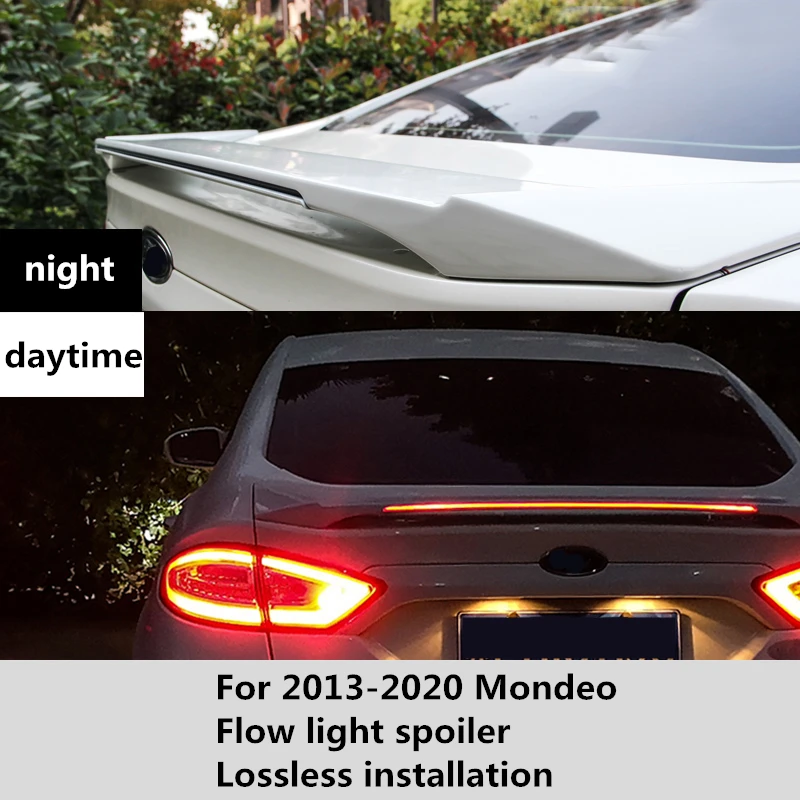 Спойлер для Ford Mondeo 2013-2020 потосветильник высококачественный спойлер из