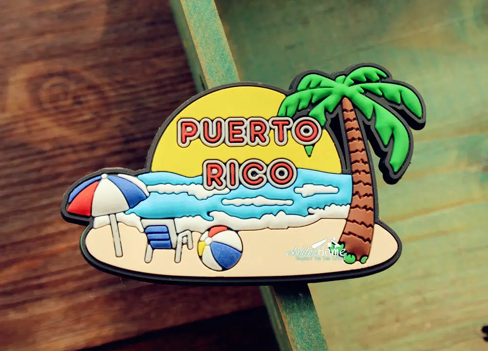 Vieques Puerto Rico Fridge Magnet Souvenir Magnet Kühlschrank 