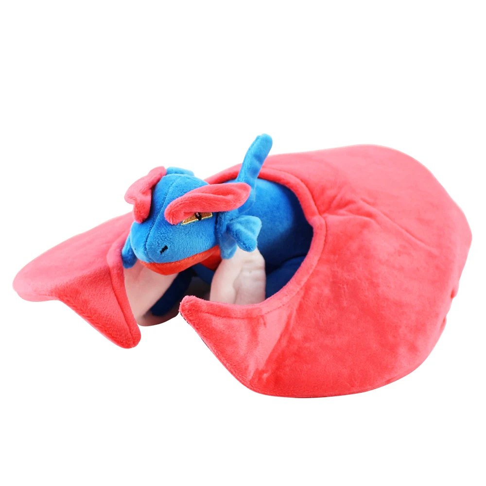 39 см Salamence Мультяшные плюшевые игрушки аниме мягкая коллекция кукла подарки для детей - Цвет: 39cm Salamence
