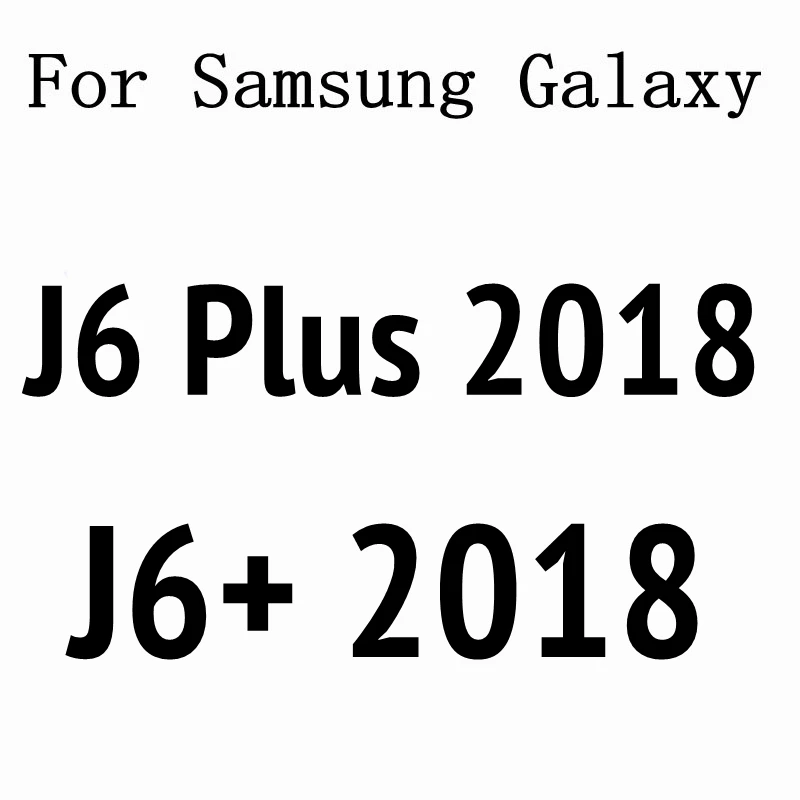 Закаленное стекло для samsung Galaxy J2 Core J4 J6 Plus J8 J7 Neo J3 J2 Prime Pro защита экрана полная защита - Цвет: J6 Plus 2018