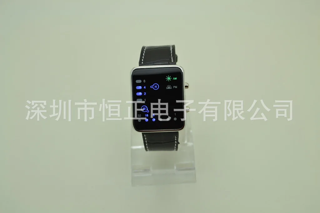 AliExpress корейский стиль бинарные красочные огни студентов часы светодиодный