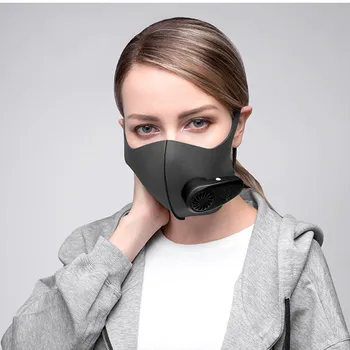 

PM2.5 Smart Electric Face Mask Anti Dust Pollution Fog Fresh Air Mask Purifying Washable Face Masks Breathable Face Cover