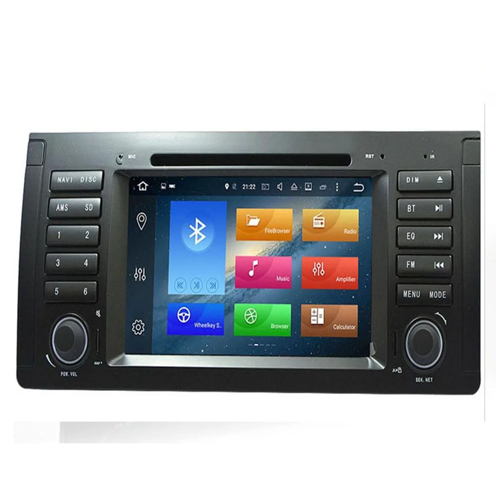 Excellent 2Din Auto Radio Android 9 px5 8core For BMW 5 Series/X5 E53 E39 CANBUS Car Multimedia Video DVD Player GPS Navigation USB DVR FM 4