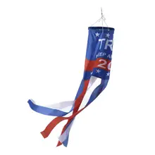 Американский президент, флаг Дональд Трамп, держать Америку большой Windsock, висящий баннер для улицы, сада, двора