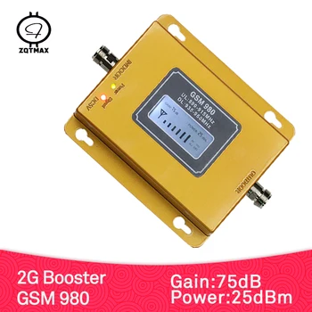 

ZQTMAX GSM repeater 2g cell Phone Signal Booster 900 MHz band 8 hight power 70db