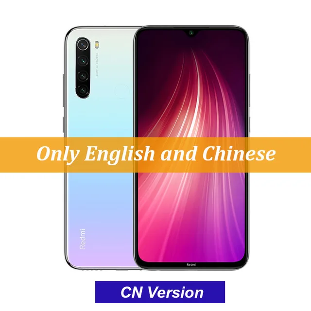 CN White Смартфон Redmi Note 8 с глобальной ПЗУ, 6 ГБ, 128 ГБ, 48 МП, четырехъядерный процессор Snapdragon 665, четыре ядра, FHD экран 6,3 дюйма, 4000 мАч, UFS 2,1, QC 3,0 - Цвет: CN White