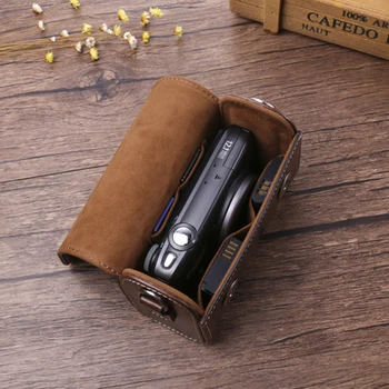 

Retro Camera Leather Case Bag for Micro single GR GR2 gr3 G5X2 ZV1 rx100m7 G9X II g9x2 gx7 gx7II gx7 III sx740 sx720 sx730 sx710