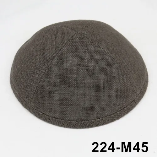 Kippot Kippa Linen-3 Kippah Kipa 19 см Skullies Yarmulke Beanies еврейская шляпа-Кепка с черепом - Цвет: 224M45
