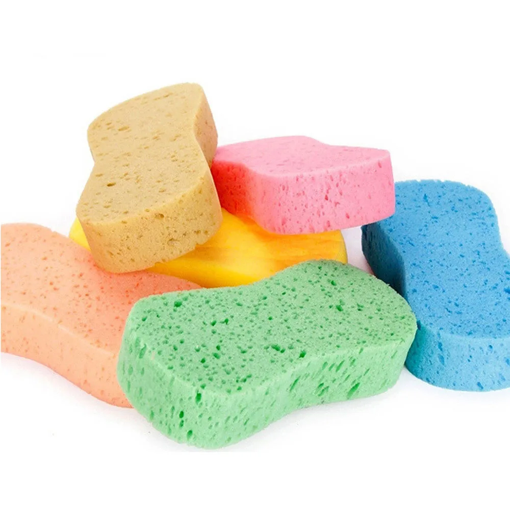 2020New arrival Hot High Foam Multipurpose Cleaner Tool Car Cleaning Clean Wash Washing Sponge Random Color | Автомобили и