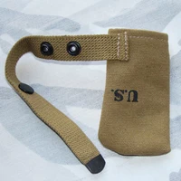 WWII U.S ARMY M1 GARAND CARBINE CANVAS DUSTPROOF MUZZLE COVER 1