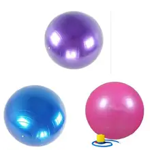 Недавно 45/55/65/75/85cm йога мяч анти-взрыв гимнастический Аэробные Фитнес стабильность баланс упражнений Йога Пилатес тренировки BFE88