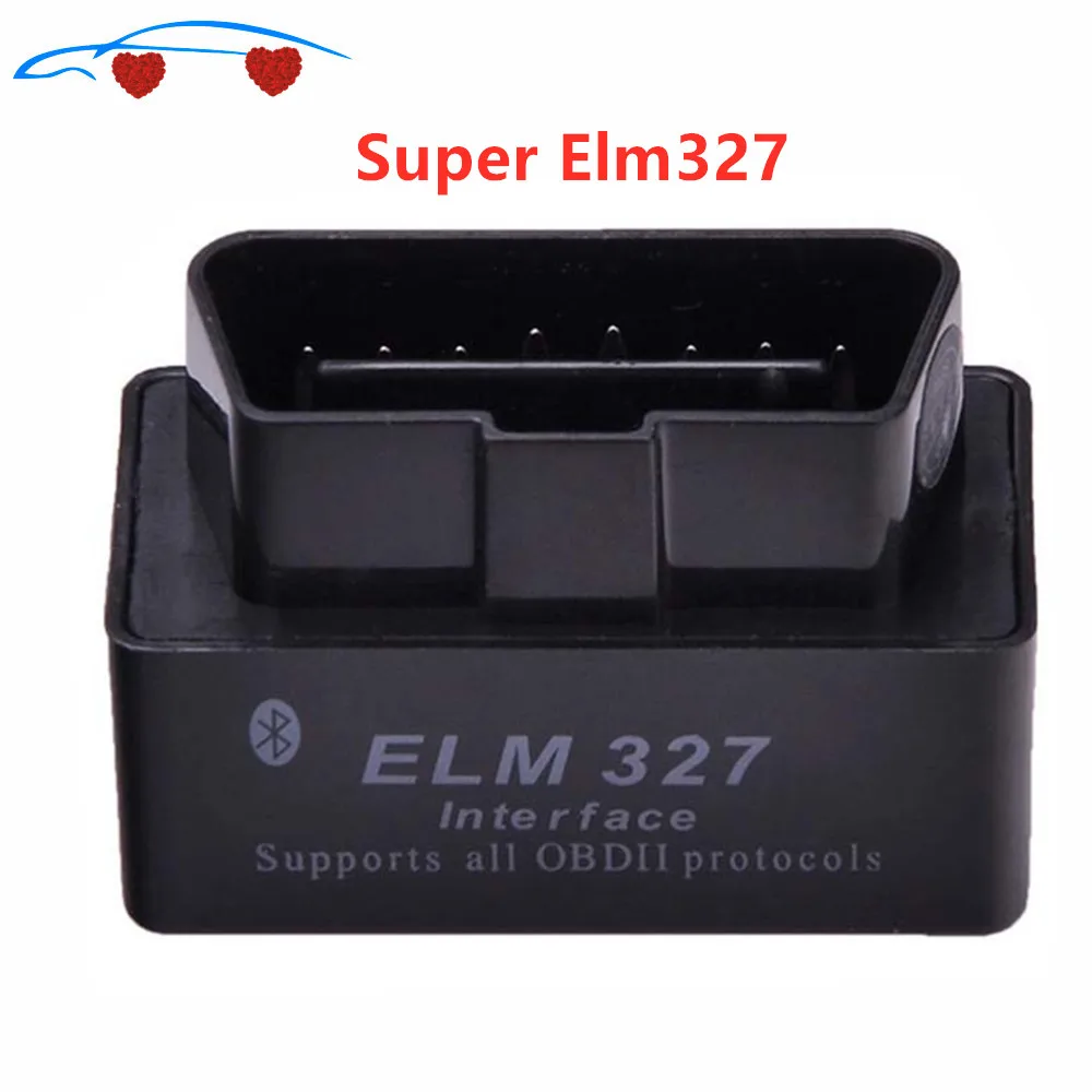 Последняя версия V1.5 Super MINI ELM327 Bluetooth OBD OBD2 беспроводной ELM 327 Многоязычный