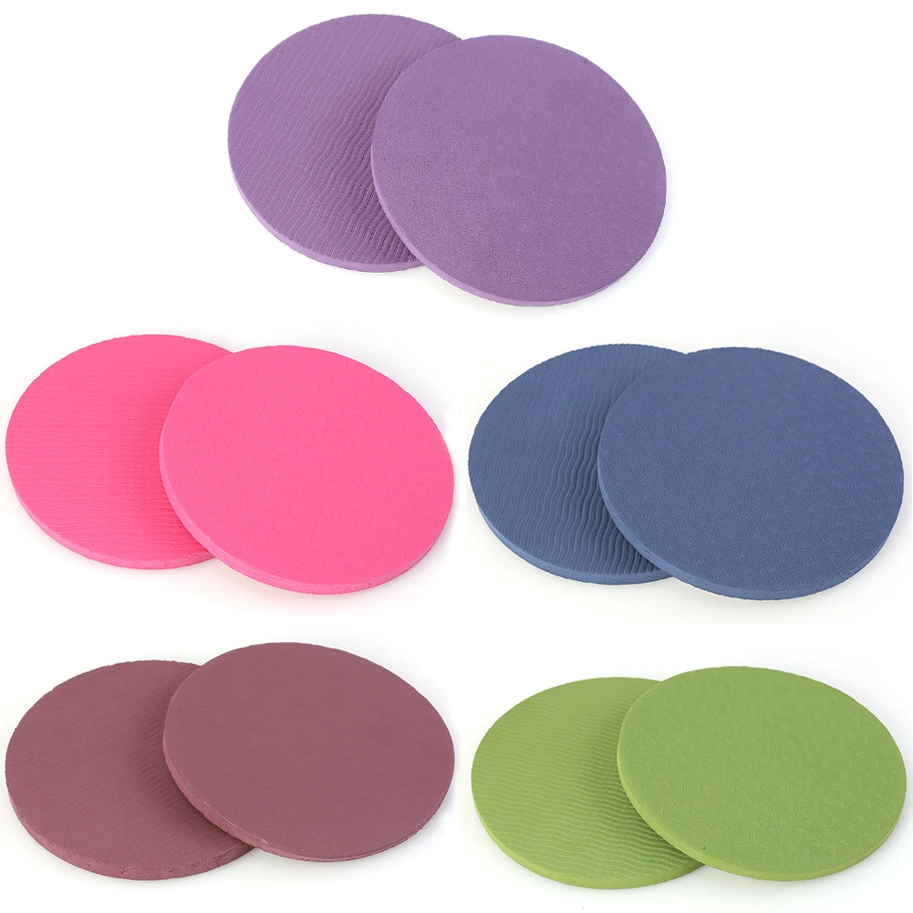 Tappetini Per Yoga Portatili Ginocchiere Piccoli Tappetini Per Yoga Home Fitness Sport Pad Plancia Disco Cuscino Protettivo Tappetino Antiscivolo Attr