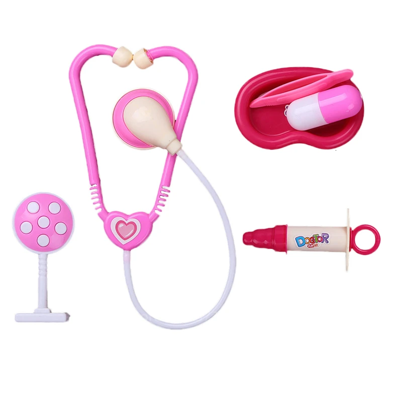 Toys style2 Детский костюм Доктора для ролевых игр, костюм медсестры для костюмированной вечеринки, медицинская Больничная лаборатория, куртки с шапкой, Рабочая форма - Цвет: Toys style2