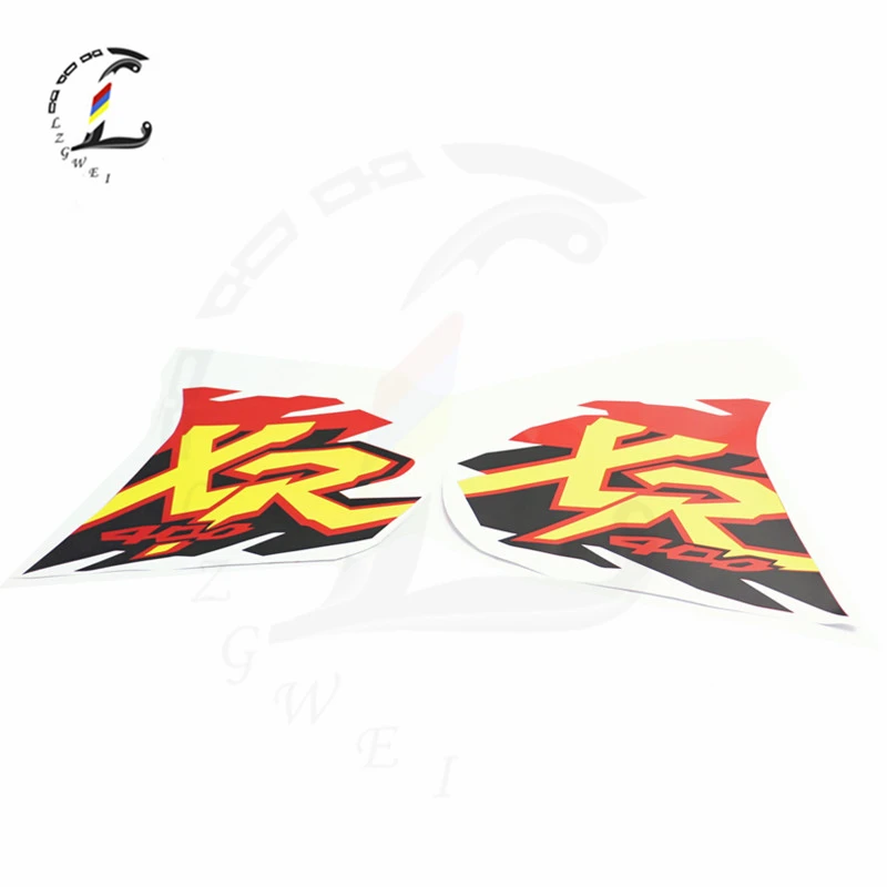 Motorcycle Waterproof Sticker Print For Honda XR250 XR400 XR600 XR 250 Fuel Tank Decals Vehicle Handmade Stickers