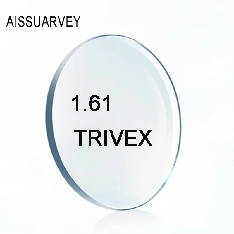 1 61 ИНДЕКС Trivex асферические линзы Прозрачный Анти синий светильник защита