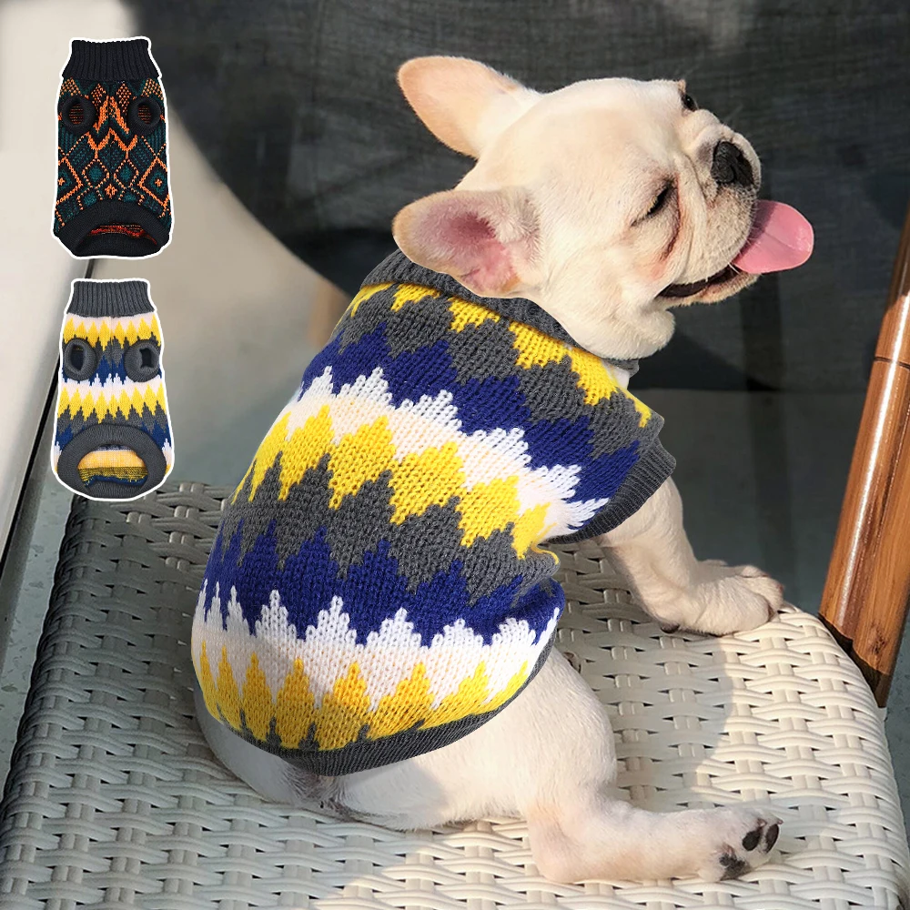 

Soft Pet Dog Clothes Autumn Winter Chihuahua Puppy Clothing Warm Small Dogs Sweater Jacket Jumper Ropa Perros S-XXL