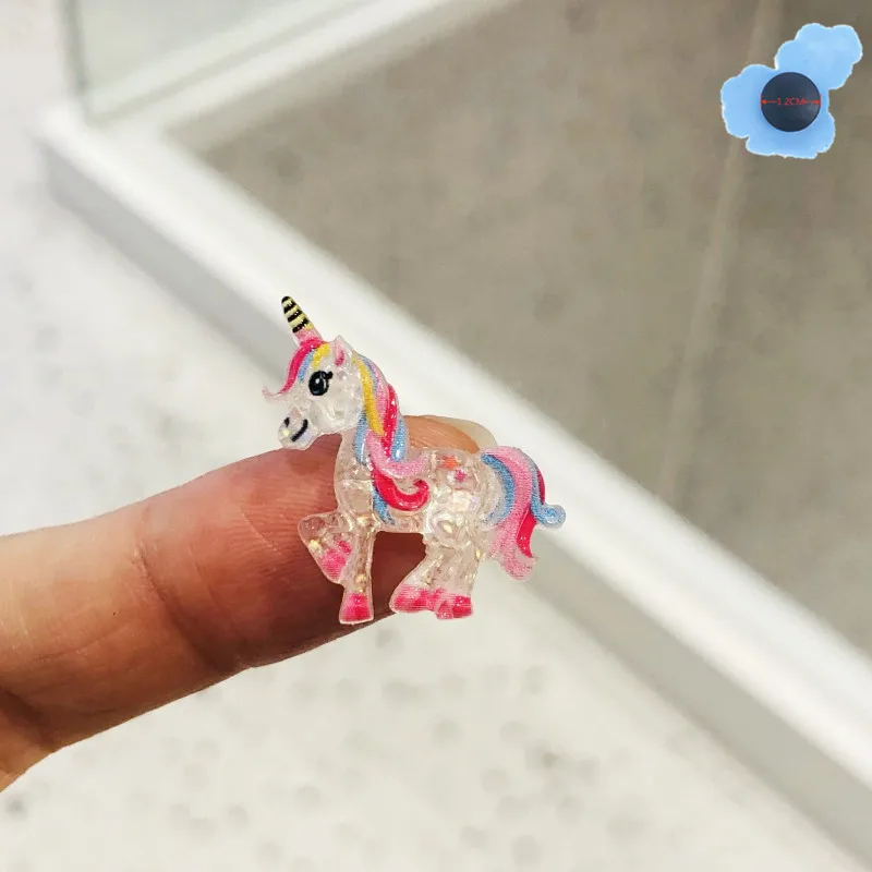Shoe Charms Shoe Decorations Garden Shoe Accessories 1Pcs Unicorn Horse Bling For Charms Shoes Fit Holes Bracelet Kids Girl's Gifts