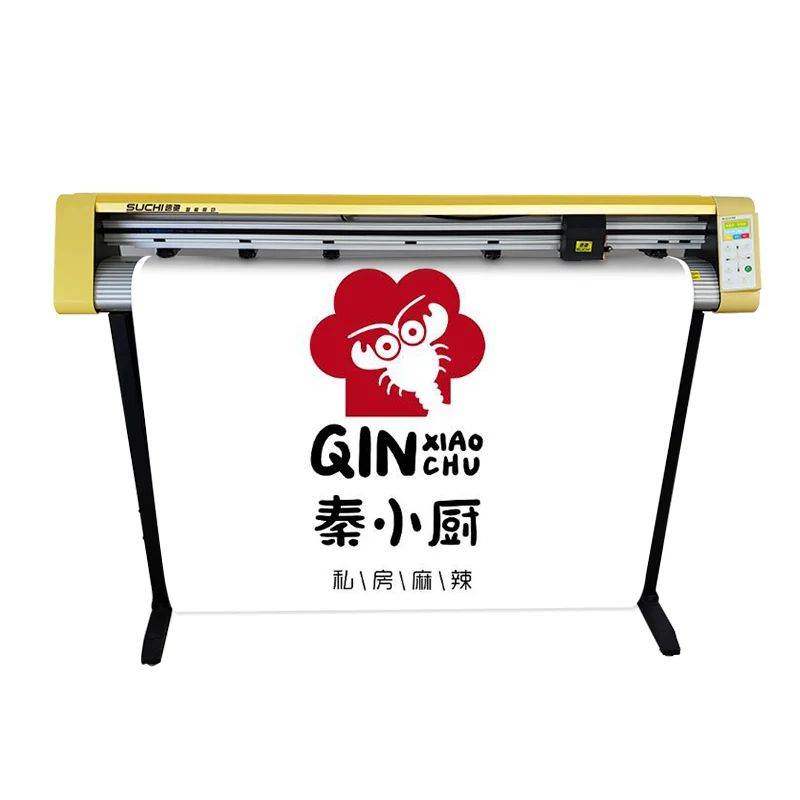 US $1.400.00 Usb Driver Cutting Plotter 1350mm Serve Motor With Stand Plotter Sticker Cutting Machine