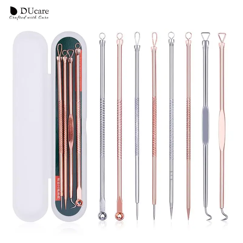 4 шт. иглы для удаления чёрных точек на лице |