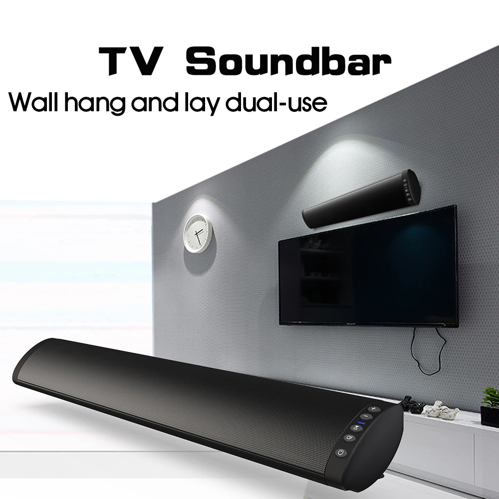 BS41Soundbar Bluetooth громкий динамик домашний кинотеатр звуковая панель для ТВ проводной