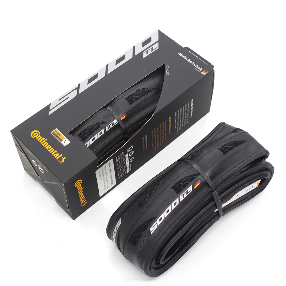 Бескамерная шина Continental Grand Prix 5000 TL 700c Одна шина/700x2 5/28C|Велосипедные шины| |