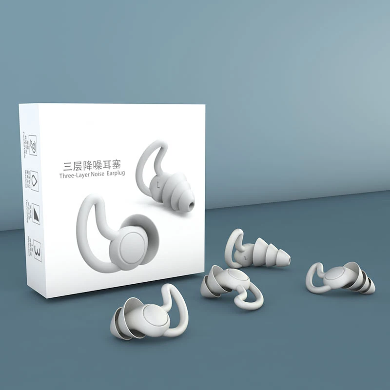 Details about   Anti-noise Protection Sleeping Sound Insulation Silicone Earplugs For Travel 
