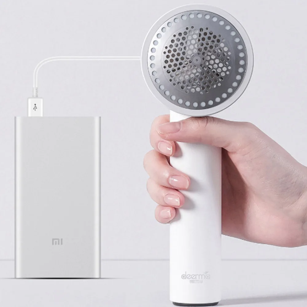 Xiaomi Deerma переносное средство для удаления ворса, беспроводной триммер для волос с шариками для свитера, одежда, 7000rmin мотор Fuzz Shavers 5