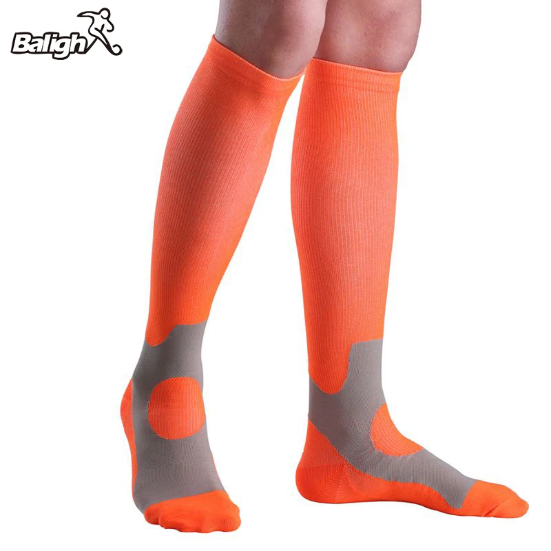 

Unisex Sports Socks Running Marathon Cycling Climbing Crossfit Long Compression Breathable Deodorant Basketball Socks Stockings