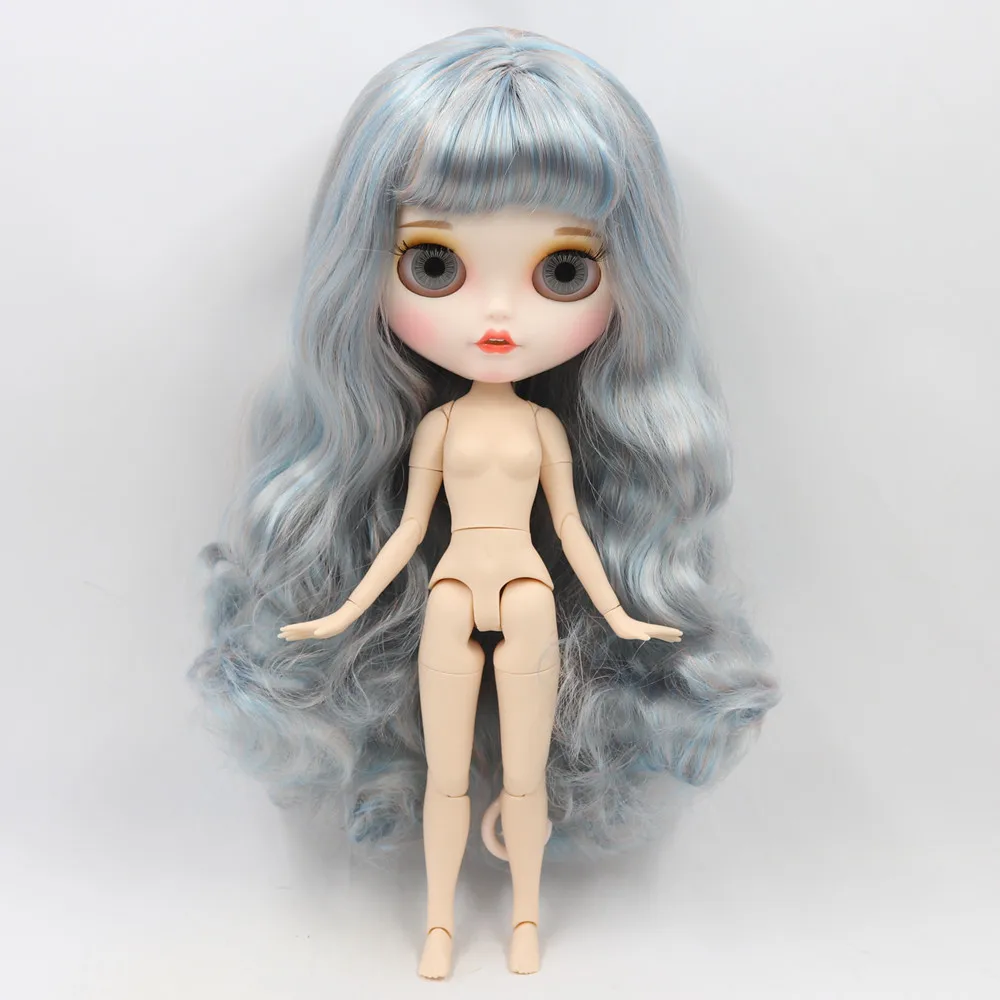 ICY 1/6 Blyth Кукла под заказ № BL6227/ белая кожа и суставное тело с открытым ртом матовое лицо для девочки Подарочная игрушка