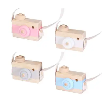 

Wooden Camera Toy Cute Nordic Hanging Kids Toys Kids' Room Hanging Decor Photo Taking Props Birthday Christmas Gift For Kids