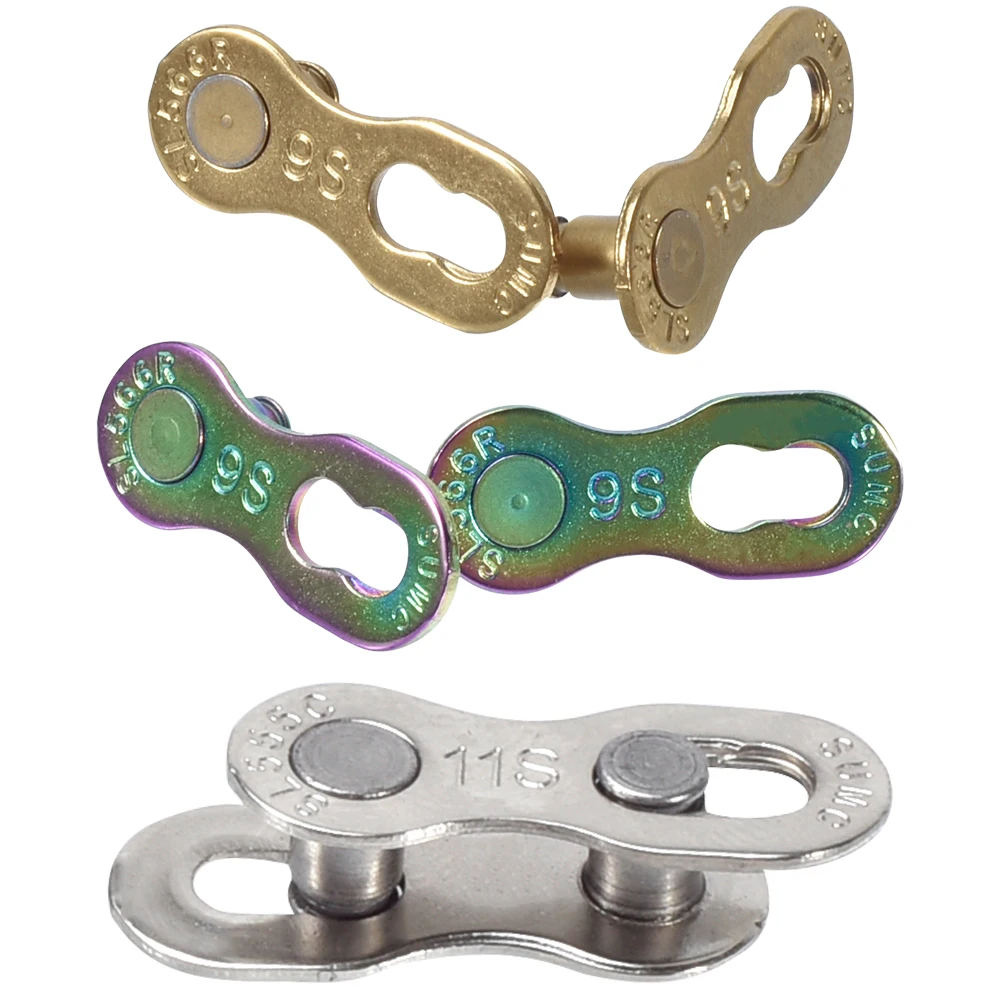 2 Pairs Bike Chain Magic Master Missing Link 6/7/8s 9/10/11/12s Chain