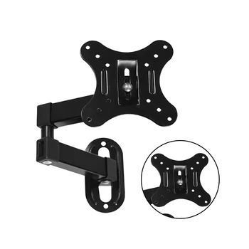 

18KG 14-42 Inch Adjustable TV Wall Mount Flat Screen TV Bracket 15 Degree Tilt Frames Support for LCD LED Flat Pan Monitor